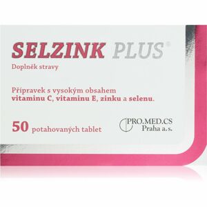 Selzink Plus potahované tablety doplněk stravy pro podporu imunitního systému 50 ks