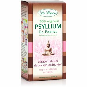 Dr. Popov Psyllium indická rozpustná vláknina doplněk stravy s rozpustnou vlákninou 100 g