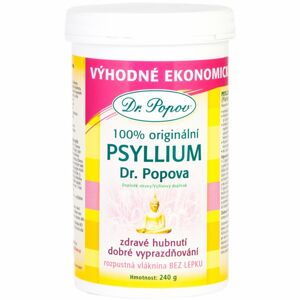 Dr. Popov Psyllium DÓZA doplněk stravy s rozpustnou vlákninou 240 g