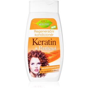 Bione Cosmetics Keratin + Panthenol regenerační kondicionér na vlasy 250 ml