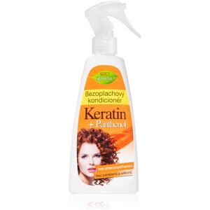 Bione Cosmetics Keratin + Panthenol regenerační bezoplachový kondicionér 260 ml