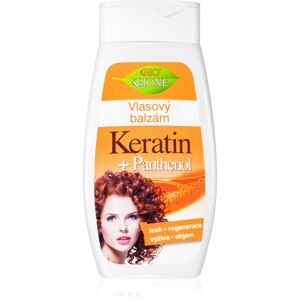 Bione Cosmetics Keratin + Panthenol regenerační balzám na vlasy 260 ml