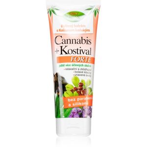 Bione Cosmetics Cannabis Kostival Forte bylinný fluid na svaly, klouby a vazy 200 ml