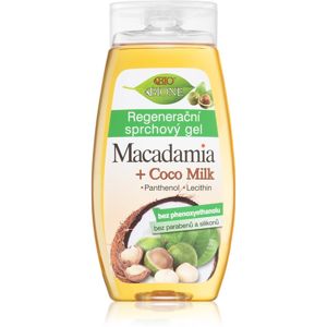 Bione Cosmetics Macadamia + Coco Milk regenerační sprchový gel 260 ml