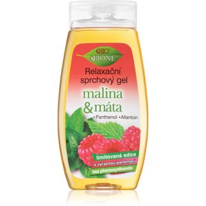 Bione Cosmetics Malina & Máta relaxační sprchový gel pro ženy 260 ml