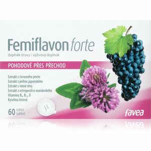 FAVEA Femiflavon forte doplněk stravy pro ženy 60 ks