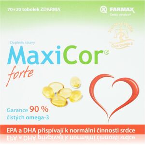 FARMAX MaxiCor forte doplněk stravy pro normální funkci srdce a cév 90 ks