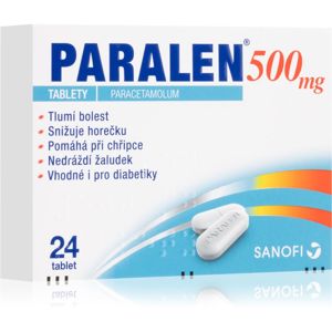 Paralen Paralen 500 mg 24 ks