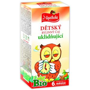 Apotheke Dětský čaj bylinný čaj uklidňující bio 20 x 1,5 g
