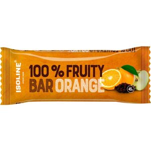 Isoline 100 % Fruity bar ovocná tyčinka příchuť orange 45 g