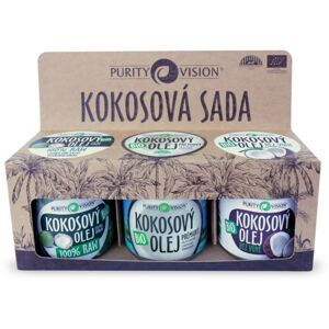 Purity Vision Kokosová sada dárková sada (s kokosovým olejem)