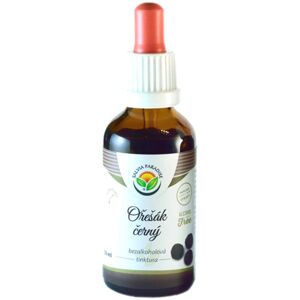 Salvia Paradise Ořešák černý bezalkoholová tinktura doplněk stravy pro detoxikaci organismu a podporu imunity 50 ml