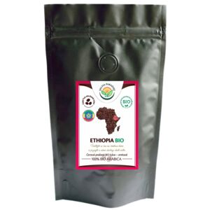 Salvia Paradise Ethiopia 100% bio arabica čerstvá pražená zrnková káva 250 g