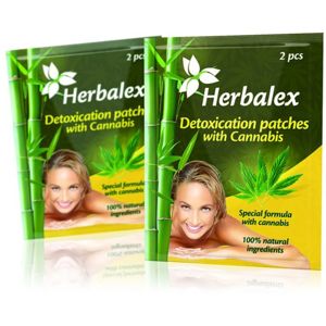Herbalex Na pokožku detoxikační náplasti s konopím 2 ks
