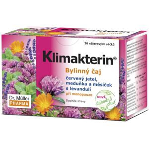 Dr. Müller Klimakterin bylinný čaj při menopauze bylinný čaj pro ženy 20 ks