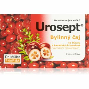 Dr. Müller Urosept porcovaný bylinný čaj pro podporu funkce ledvin a močového měchýře 20 ks