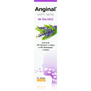 Dr. Müller Anginal® ústní sprej se šalvějí zdravotnický prostředek pro úlevu od bolesti v krku 30 ml