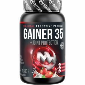 Maxxwin GAINER 35 doplněk stravy pro podporu fyzické výkonnosti strawberry 1500 g