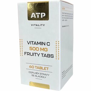 ATP Vitality Vitamin C 500 mg Fruity Tabs podpora imunity 60 ks