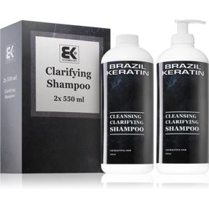 Brazil Keratin Clarifying Shampoo výhodné balení (pro všechny typy vlasů)