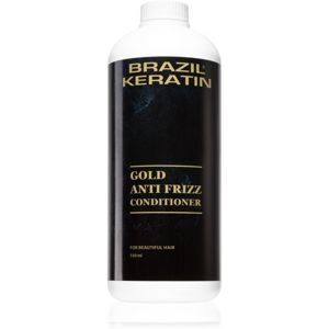 Brazil Keratin Gold Anti Frizz Conditioner kondicionér s keratinem pro poškozené vlasy 550 ml