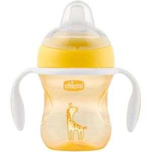 Chicco Transition Cup Yellow hrnek s držadly 4 m+ 200 ml