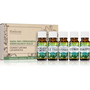 Saloos Aromaterapie Domácí Aroma Lékárnička sada sada přírodních esenciálních olejů (s esenciálními oleji)