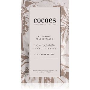 COCOES Rich Nutrition Extra Kokos intenzivně hydratační tělové máslo s kokosem