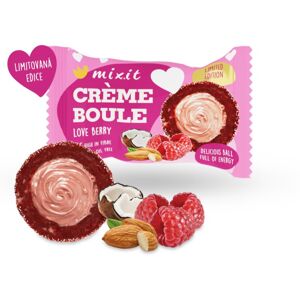 MIXIT Crème boule plněná datlová koule příchuť Love Berry 30 g
