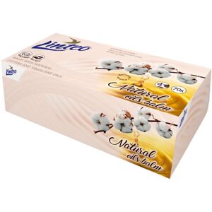 Linteo Paper Tissues 4-ply, 70 pcs per box papírové kapesníky s balzámem 70 ks