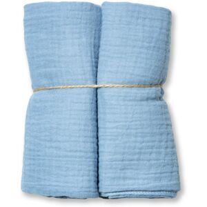 Eseco Muslin Diapers Blue látkové pleny 65 x 65 cm 2 ks