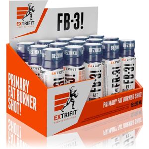 Extrifit FB-3! Fat Burner Shot spalovač tuků příchuť Kiwi 15x90 ml
