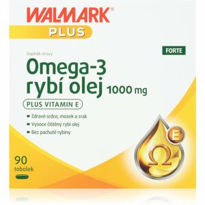 Walmark Omega 3 FORTE 1000mg doplněk stravy pro podporu normálního stavu nervové a cévní soustavy 90 ks