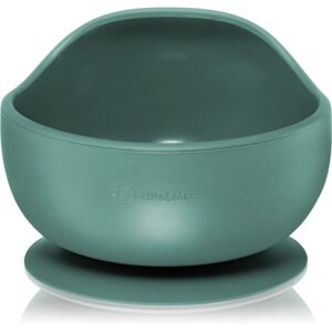 Petite&Mars Take&Match Silicone Bowl miska s přísavkou Misty Green 6 m+ 360 ml