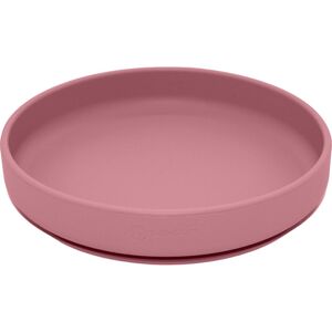 Petite&Mars Take&Match Silicone Plate talíř s přísavkou Dusty Rose 6 m+ 1 ks