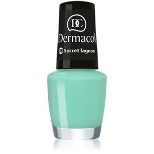 Dermacol Mini Summer Collection lak na nehty odstín 08 Secret Lagoon 5 ml