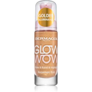 Dermacol GLOW WOW Golden Illuminator rozjasňující fluid 20 ml