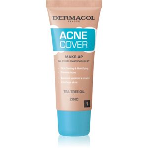 Dermacol Acne Cover zklidňující make-up s Tea Tree oil odstín No.1 30 ml