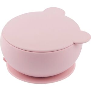 Minikoioi Bowl Pink silikonová miska s přísavkou 1 ks