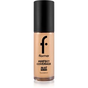 flormar Perfect Coverage Mat Touch Foundation matující make-up pro smíšenou až mastnou pokožku odstín 303 Classic Beige 30 ml