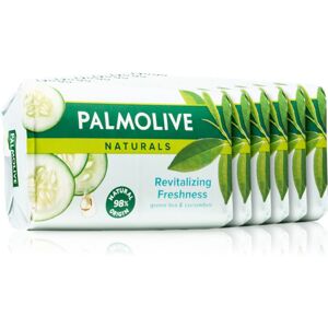 Palmolive Naturals Green Tea and Cucumber tuhé mýdlo (se zeleným čajem)