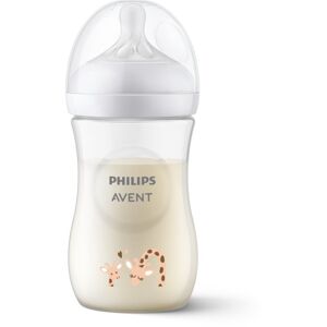 Philips Avent Natural Response 1 m+ kojenecká láhev Giraffe 260 ml