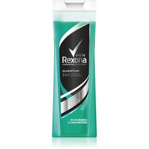 Rexona Quantum sprchový gel a šampon 2 v 1 400 ml