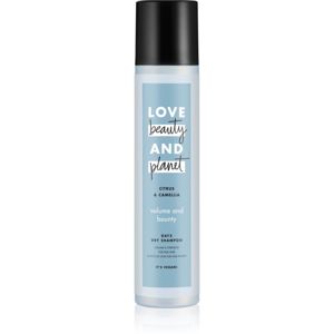 Love Beauty & Planet Volume and Bounty suchý šampon pro jemné vlasy 245 ml