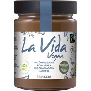 La Vida Vegan Čokoládová pomazánka BIO ořechová pomazánka v BIO kvalitě bez mléka 270 g