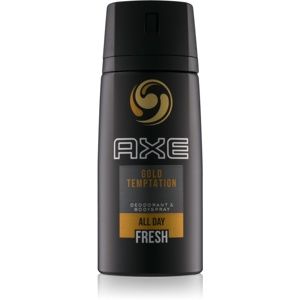 Axe Gold Temptation deodorant a tělový sprej