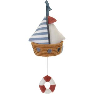 Little Dutch Music Box Toy Sailors Bay kontrastní závěsná hračka s melodií Sailors Bay 1 ks