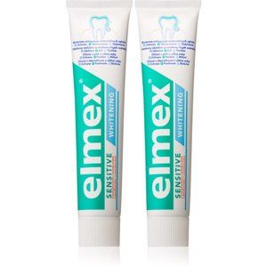 Elmex Sensitive Whitening pasta pro přirozeně bílé zuby 2x75 ml