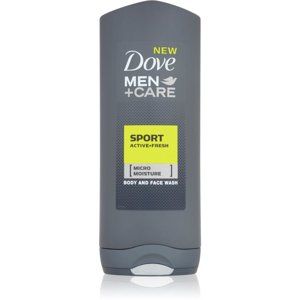 Dove Men+Care Active + Fresh sprchový gel na tělo a obličej 400 ml