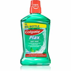 Colgate Plax Soft Mint ústní voda pro dlouhotrvající svěží dech 1000 ml